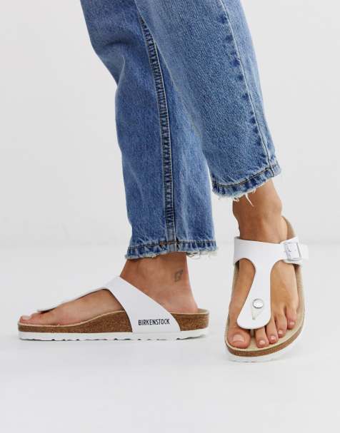 Birkenstock - Gizeh - Sandales à entredoigt - Blanc