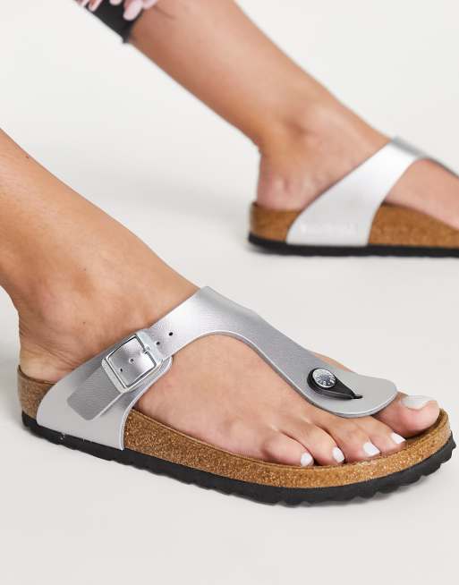 Birkenstock store gizeh argent