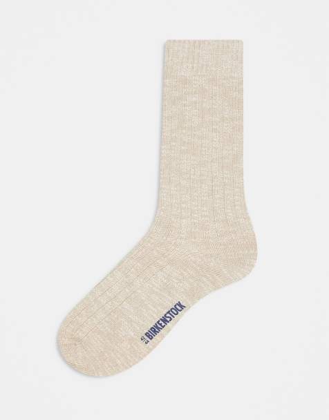 Birkenstock - Herenkleding - Sokken van slubkatoen in beige - view 1