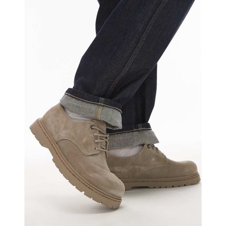 Birkenstock Highwood lace low shoe in taupe | ASOS