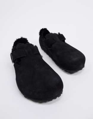 all black birkenstocks men's