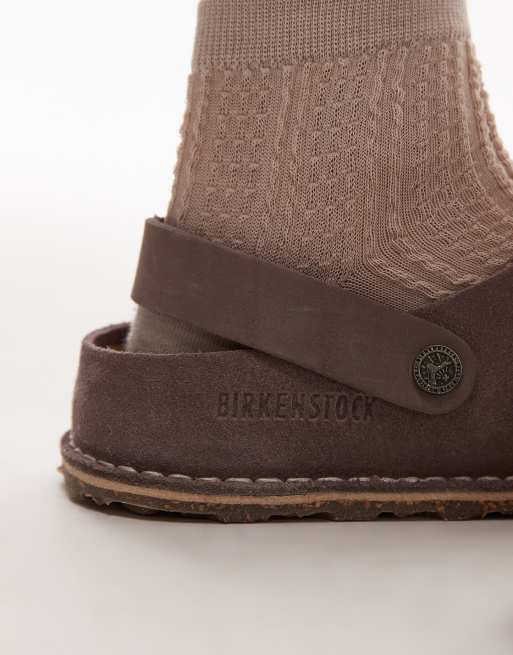 Birkenstock - Lutry - Scarpe in camoscio viola slavato, 4 di 4