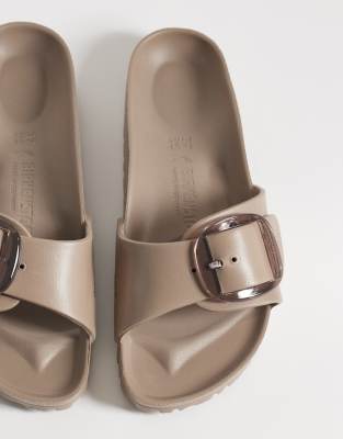  Madrid Big Buckle EVA in gray taupe