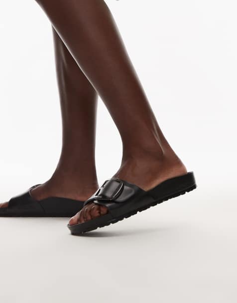Birkenstock – Madrid – Czarne sandały z EVA z dużymi klamrami - view 1