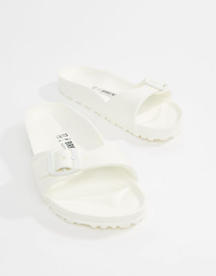 birkenstock white slides