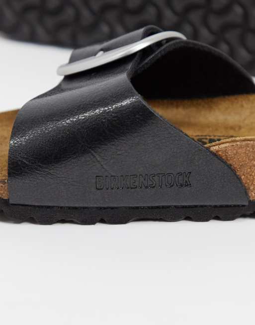 Birkenstock – Madrid – Sandalen in Schwarz mit großer Schnalle, 4 von 4