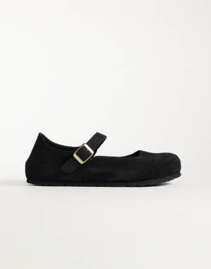 Birkenstock Mantova Mary Jane in black suede