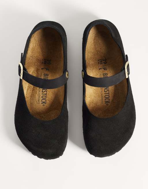 Birkenstock Mantova Mary Jane in black suede, 3 of 4