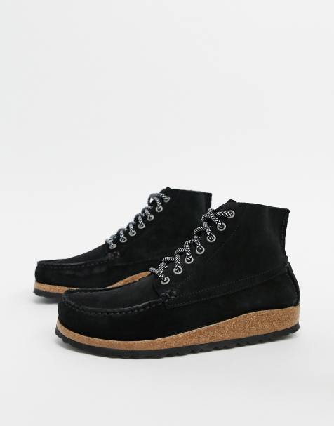 Birkenstock - Marton - Bottines plates - Noir