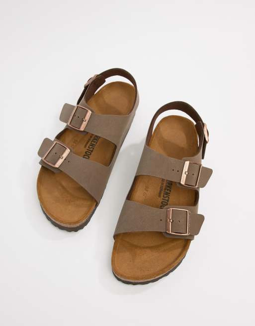 Birkenstock - Milano Birko-flor - Nubuck sandalen