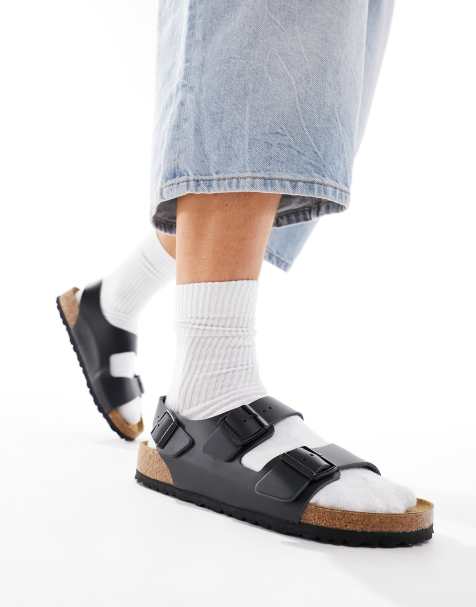 Mens on sale silver birkenstocks