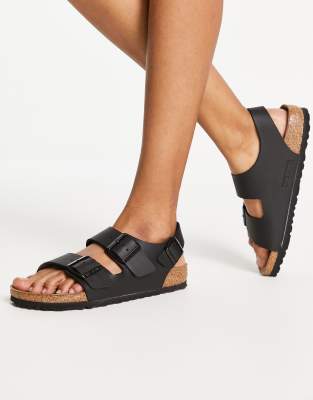 Birkenstock - Milano - Sandalen in Schwarz