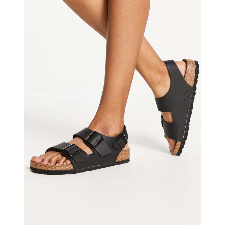 Birkenstock – Milano Sandalen in Schwarz |