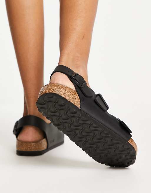 Birkenstock - Milano - Sandalen in zwart, 3 van 4