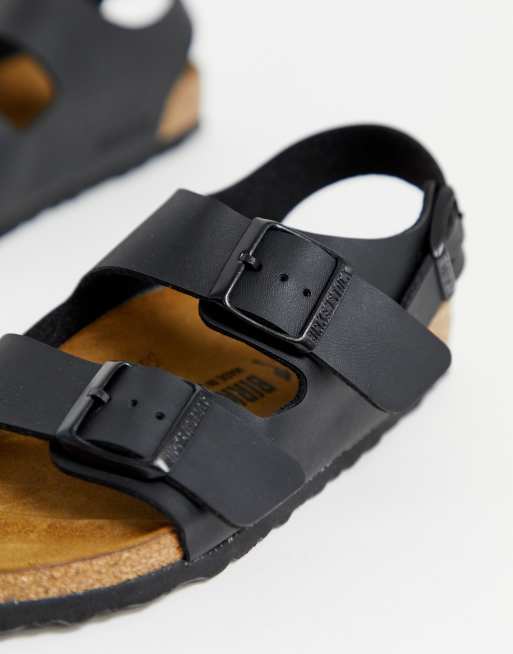 Birkenstock - Milano - Sandali bassi, neri, 4 di 4