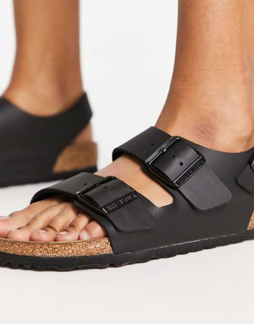 Birkenstock hotsell milano pelle