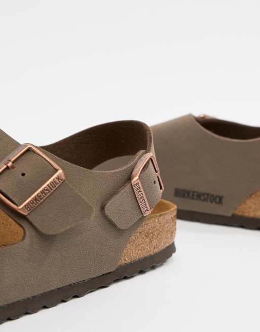 Birkenstock – Milano – Sandały z nubuku birko-flor, 3 z 4