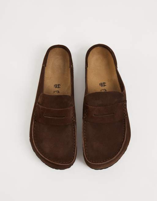 Birkenstock Naples wrapped loafer in carafe suede, 2 of 4