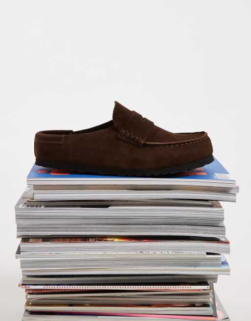 Birkenstock - Naples Wrapped - Mocasines marrones de ante, 4 de 4