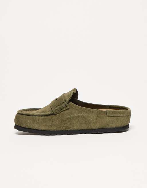 Birkenstock - Naples Wrapped - Mocassins unisexes étroits - Thym, 2 de 3