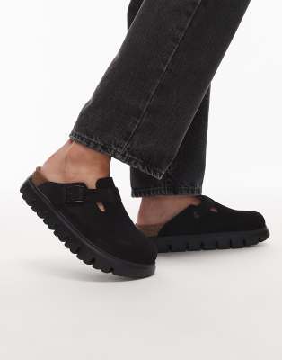  Papillio Boston platform clogs in black