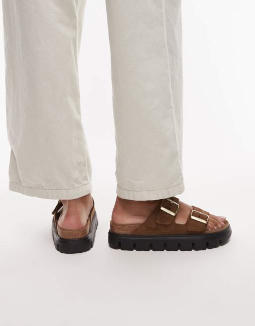 Birkenstock – Papillio – Sandalen in der Farbe Dark Tea mit dicker Sohle, 4 von 4