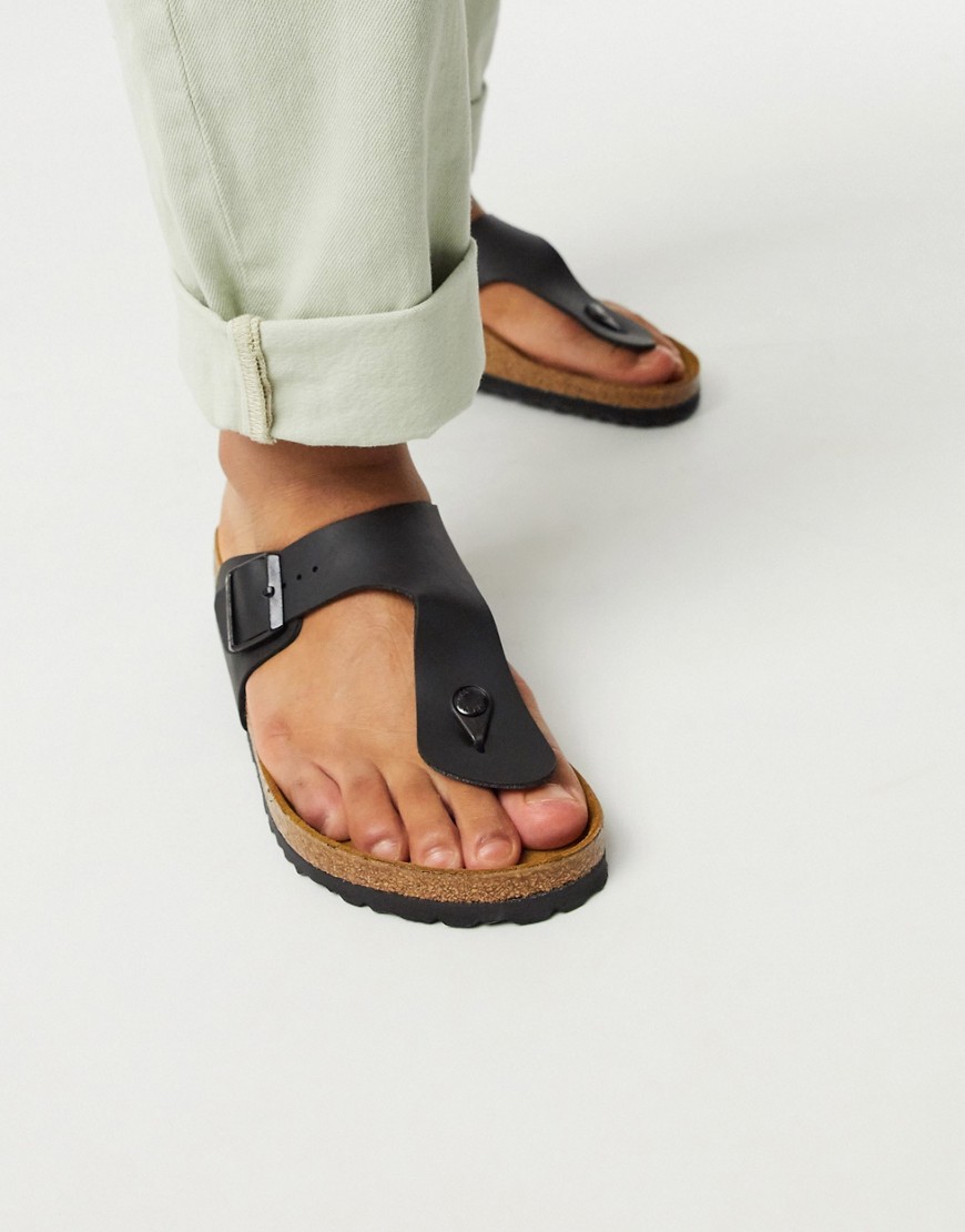 Birkenstock – Ramses Birko-Flor – Svarta sandaler