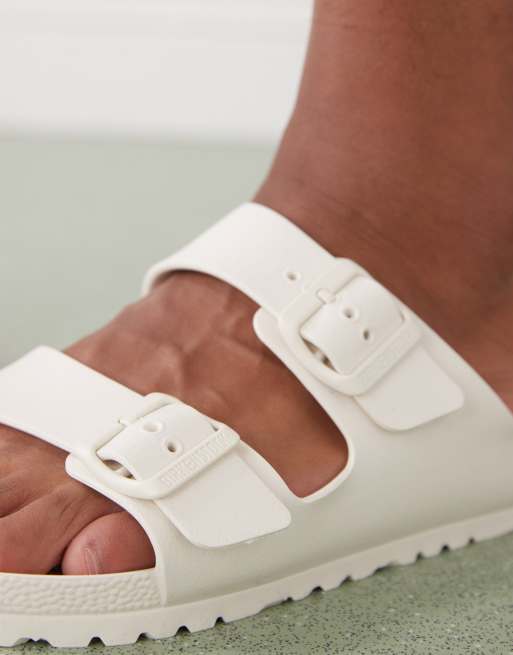 Birkenstock Regular Fit Arizona EVA Sandals in eggshell ASOS