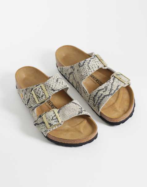 Birkenstock - sandalias Arizona con estampado de serpiente - view 1
