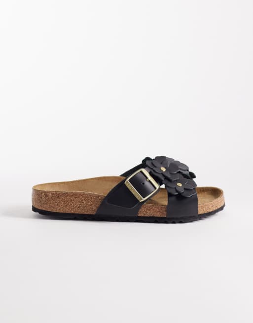 Birkenstock - Siena Flower - Sorte sandaler, 2 af 4