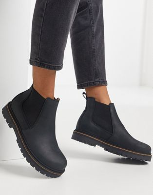Birkenstock Stalon ankle boots in black 