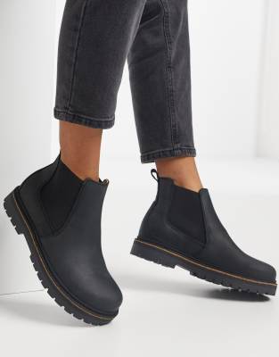 Birkenstock Stalon ankle boots in black 