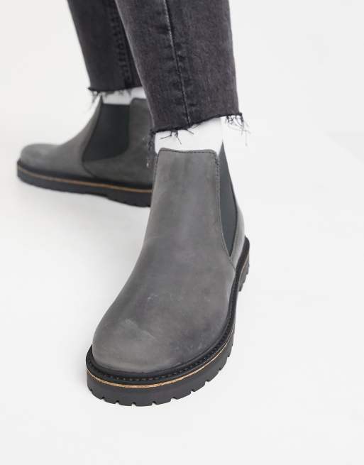 Birkenstock stalon ankle boots in online black