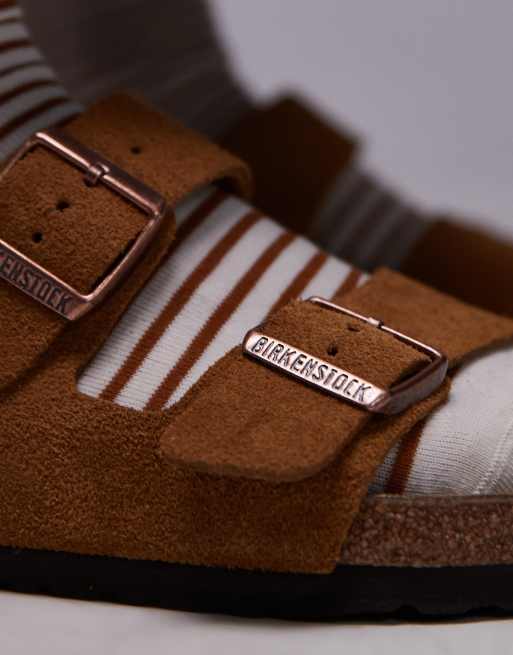 Birkenstock Unisex Arizona sandals in mink suede, 4 of 4