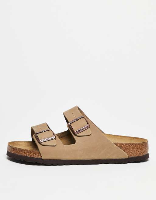Birkenstock - Unisex - Arizona - Tobaksfarvede sandaler i olieret læder