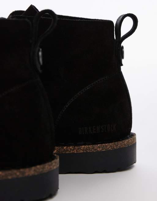 Birkenstock Unisex Uppsala lace up boots in black