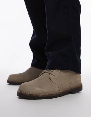  Uppsala lace up boots in taupe