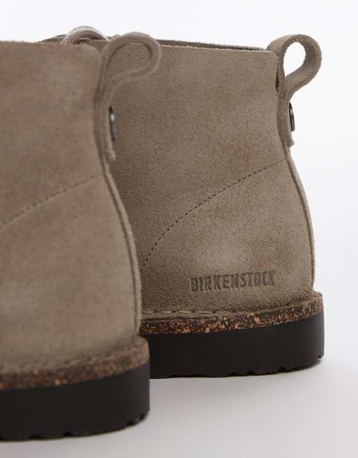 Birkenstock Uppsala lace up boots in taupe ASOS