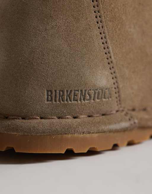 Birkenstock - Utti - Chaussures en daim classique à lacets - Taupe gris, 4 de 4