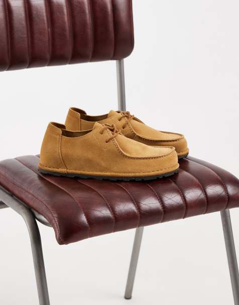 Birkenstock Utti Lace chaussures en daim marron liège - view 1