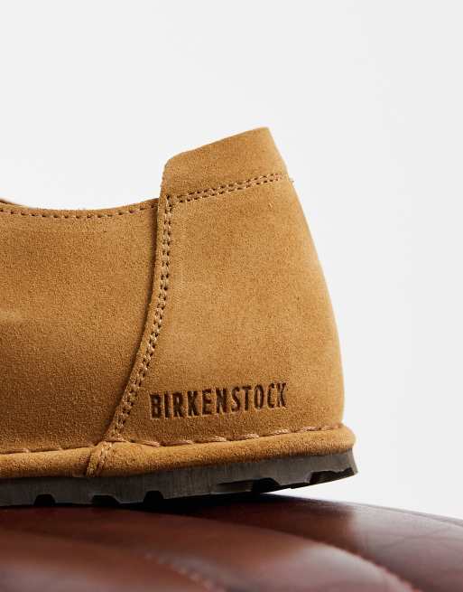 Birkenstock Utti Lace chaussures en daim marron liège, 3 de 4