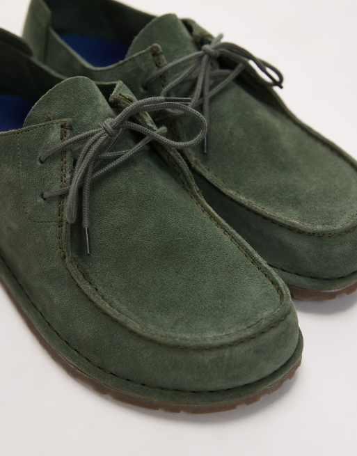 Birkenstock Utti Lace in thyme green suede, 4 of 4