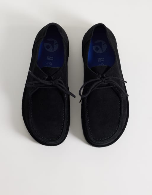 Birkenstock Utti Lace regular fit ruskindsko i sort, 2 af 4