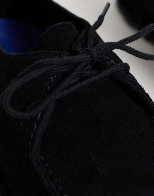 Birkenstock Utti Lace regular fit suede shoes in black, 4 of 4