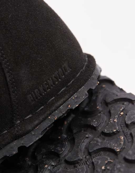 Birkenstock Utti Lace ruskindssko i sort, 4 af 4