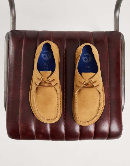 Birkenstock Utti Lace suede shoes in cork brown, 2 of 4