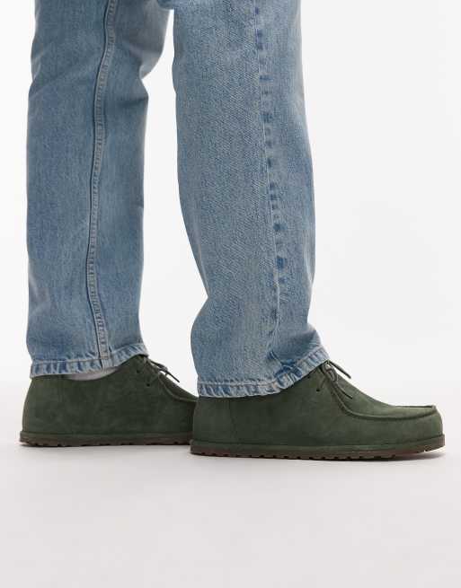 Birkenstock - Utti - Schoenen met veters in tijm groen