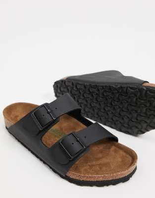 black vegan birkenstocks