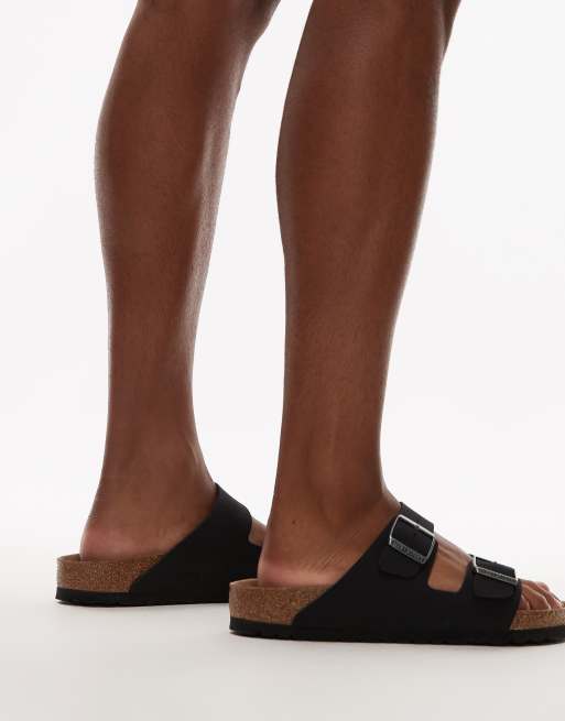 Birkenstock – Vegan Arizona – Czarne sandały  , 3 z 4
