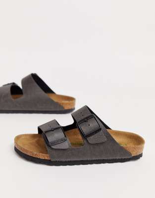 vegan black birkenstocks